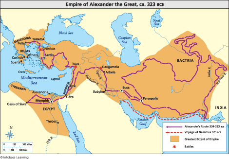 Conquest of the Persian Empire Alexander 334 323 BC